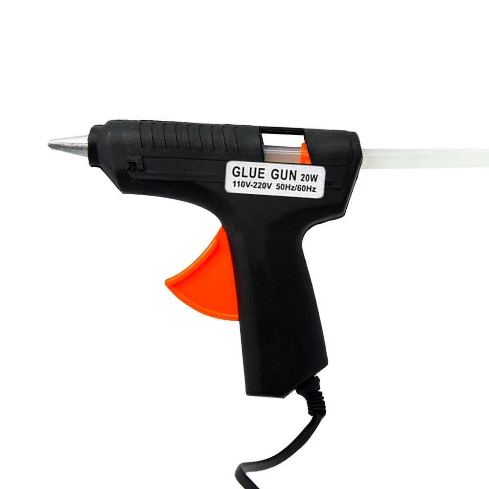 Pistola de silicón chica con consumo de...