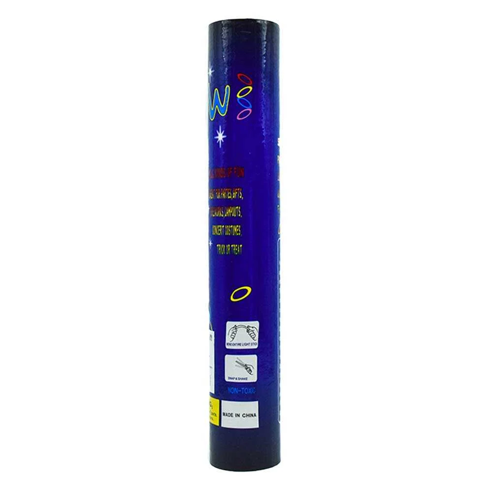 Tubo con 50 pulseras brazaletes neón de colores / bt-ygb50 / tt005