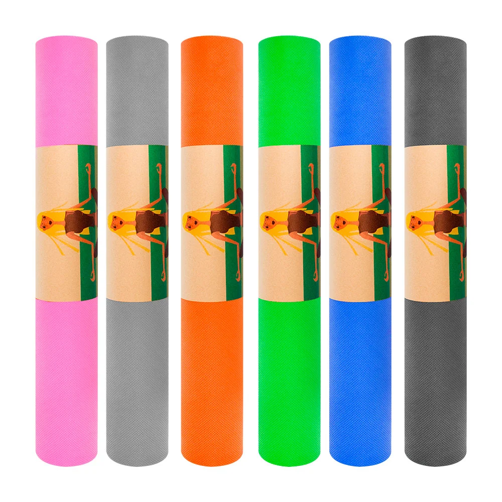 1pza Tapete eco friendly para yoga plegable, de goma suave, variedad de colores / 175x61cm / 356c-3 / 11481 / lu3974 / lu9434
