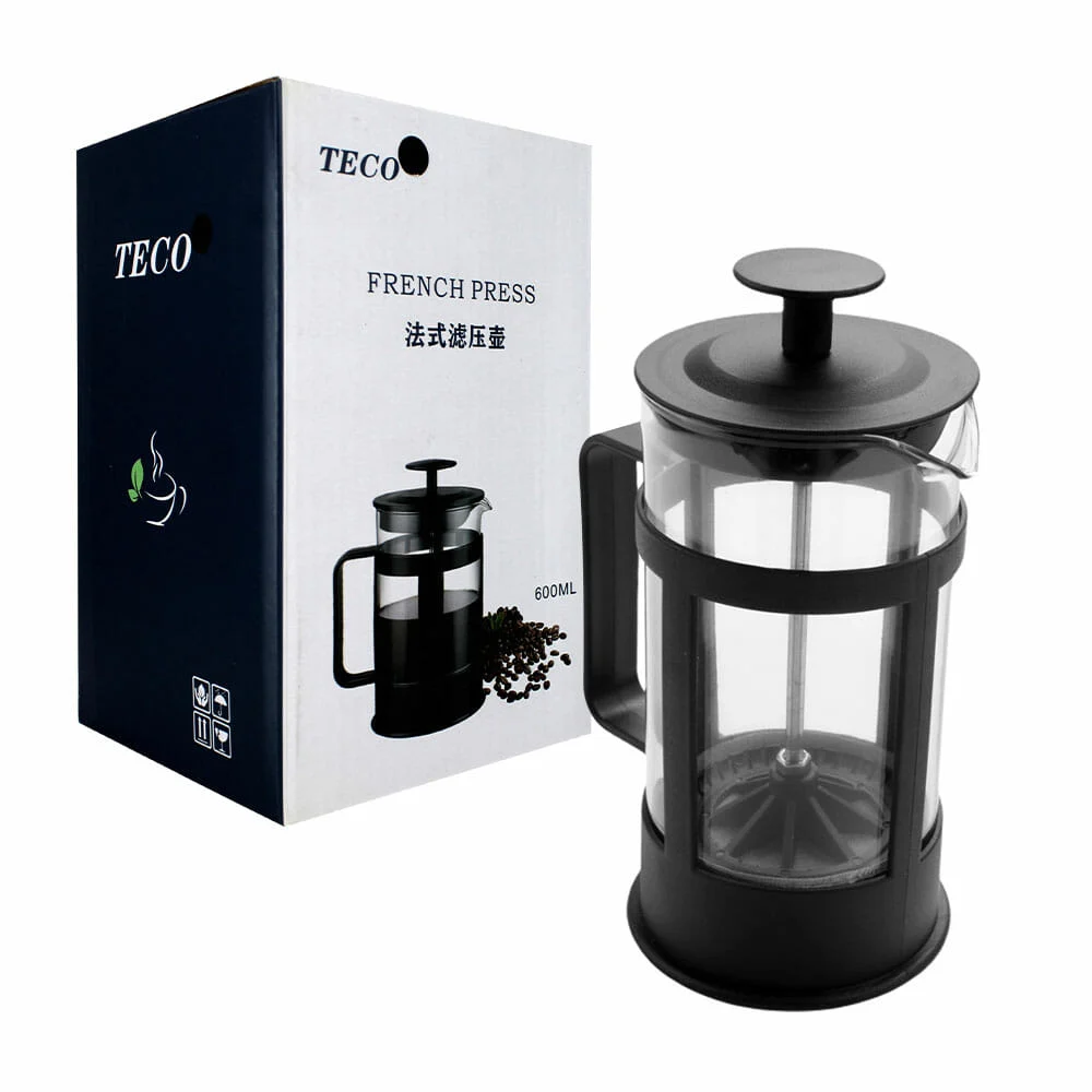 Cafetera prensa francesa teco con capaci...