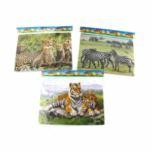 Rompecabezas con diseño de animales, variedad de diseños / zj-0005