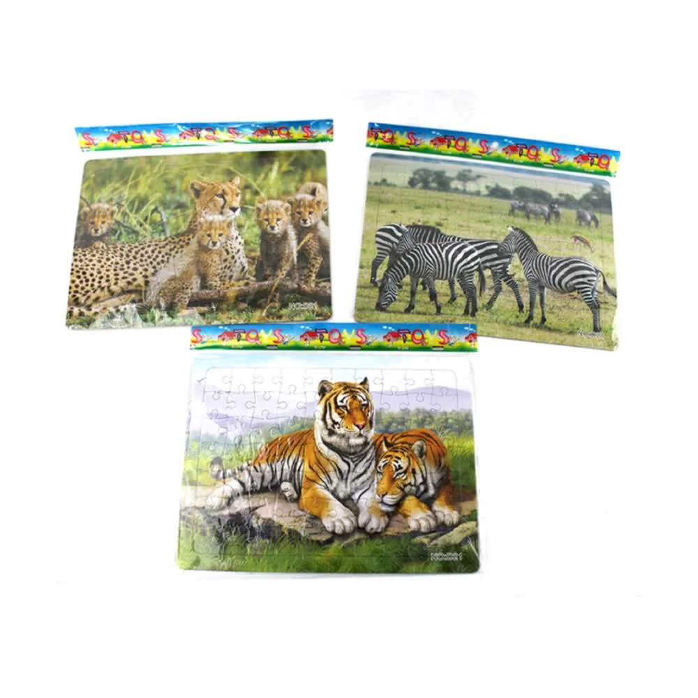 Rompecabezas con diseño de animales, variedad de diseños / zj-0005
