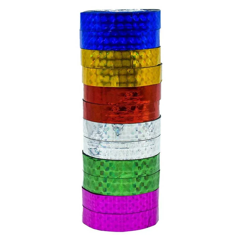 Paquete 12pzas cinta metálica 1.2cms x ...