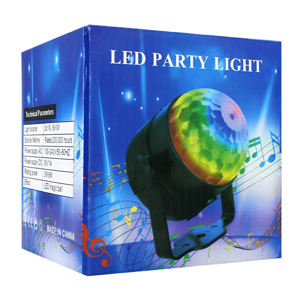 Lámpara usb fija con luz rgb intercambiable / led party light / zxk-02