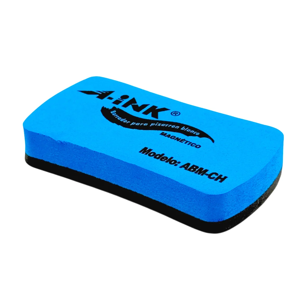 Borrador magnetico chico para pizarrón blanco, color surtido / abm-ch