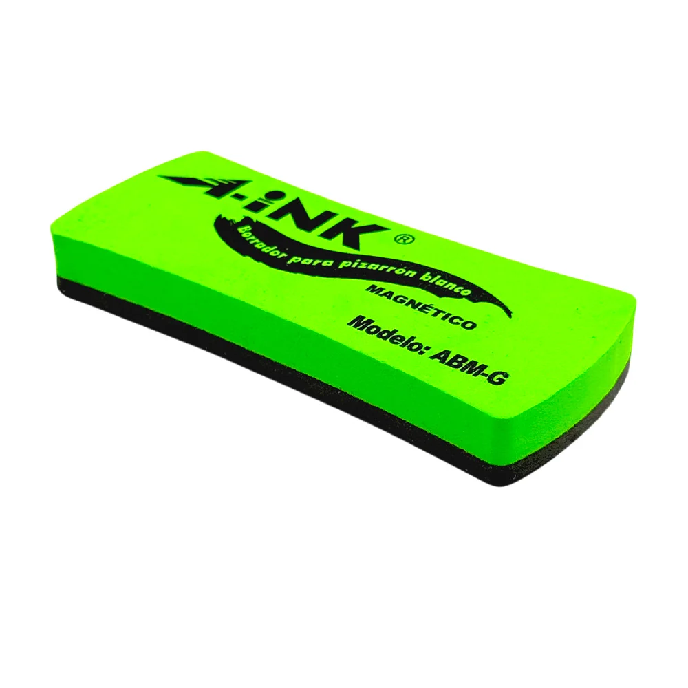 Borrador magnético grande para pizarrón blanco / abm-g