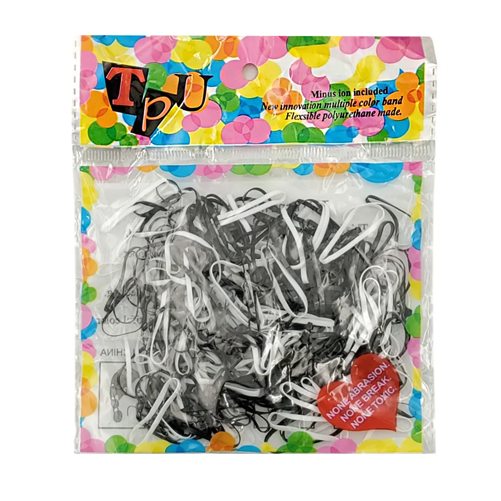 Paquete con ligas de látex de colores c...