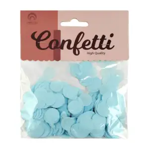 Sobre de confeti grande de papel en tonos pastel, variedad de colores…