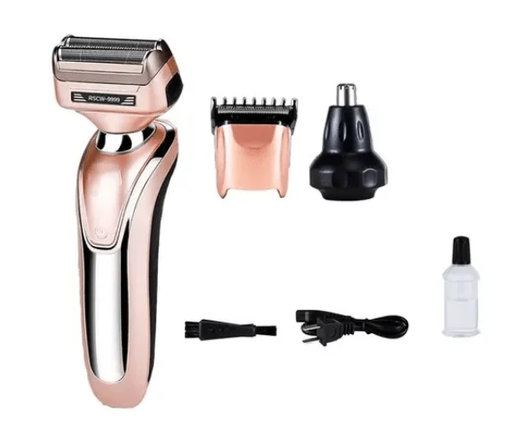 Rasuradora para bello  rosa