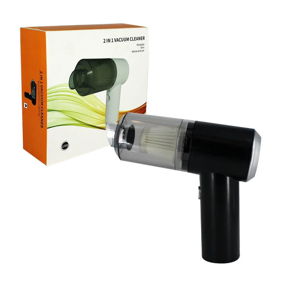 Mini aspiradora inalámbrica portátil 2 en 1 para carro y hogar / hl-asp9305 / gh4578 / 80698