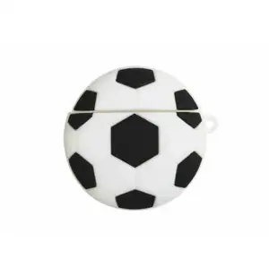 Funda para airpods 1/2 con diseño de balón de futbol 37709
