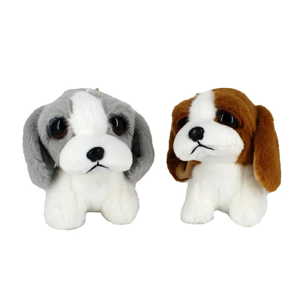 Llavero de peluche en forma de perro, variedad de colores / benji toys bj-328