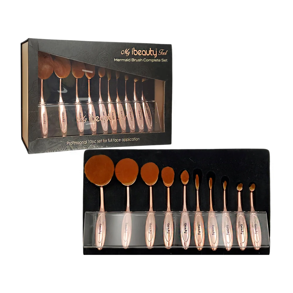 Estuche con 10 brochas estilo cuchara de...