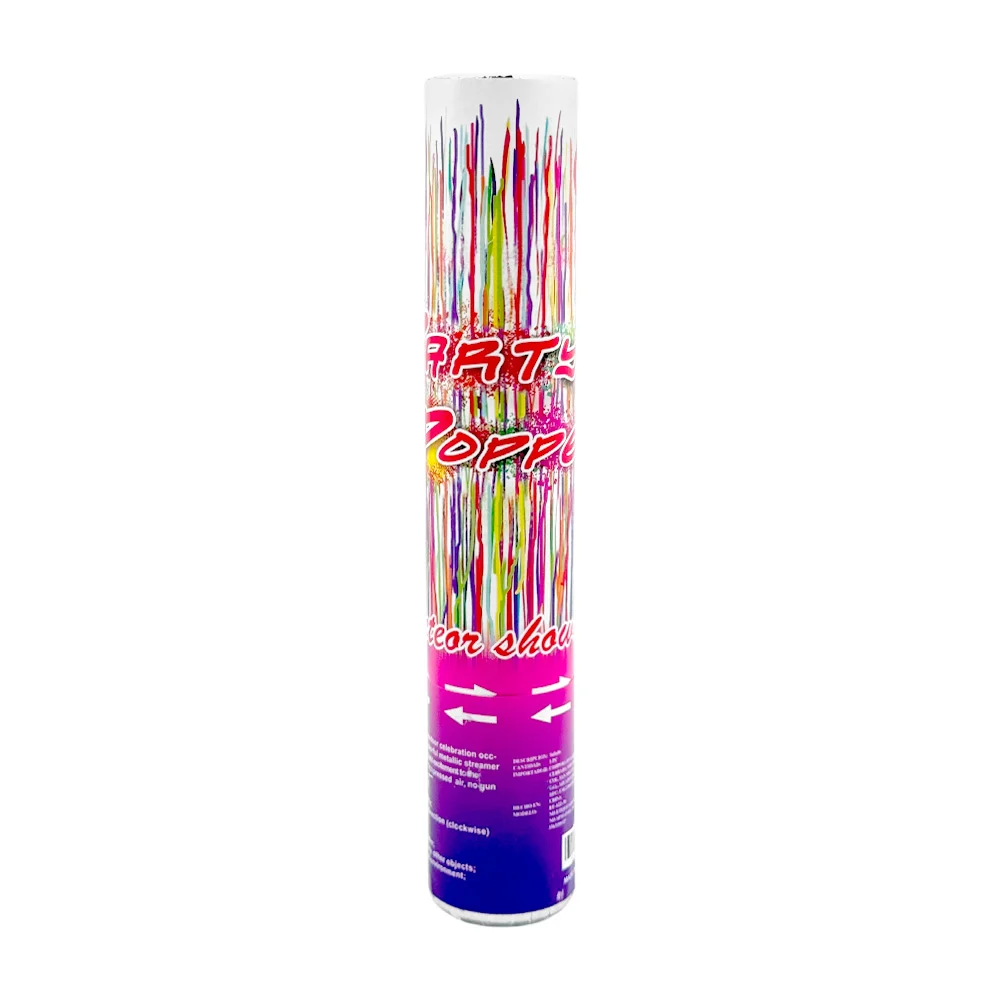 Cañón bazuca con confeti, 28cm, color surtido / bt-622-30