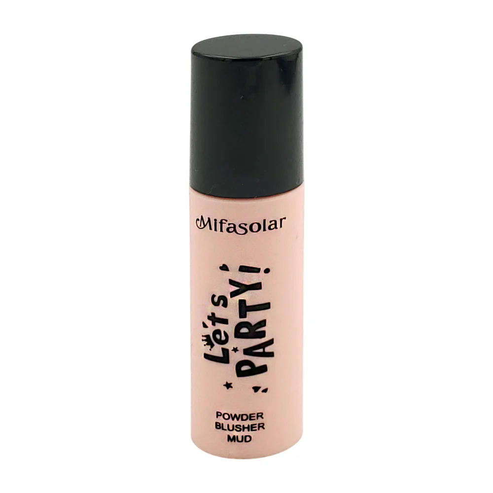 1pz blush líquido aplicador en esponja, surtido de tonos / bt7800 / lets party!