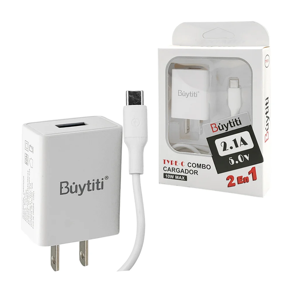 Cargador buytiti 2en1, cubo con puerto u...