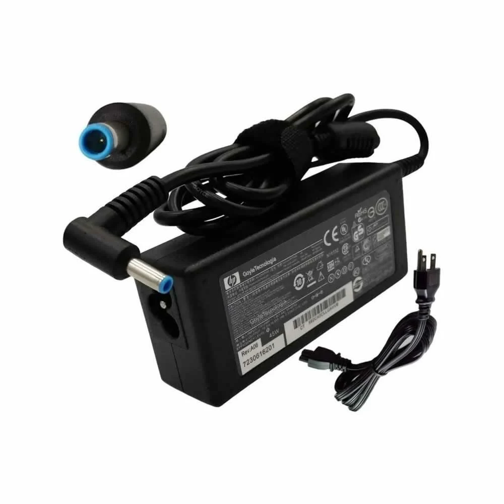 Cargador de punta azul para laptop, compatible con Hp 65w / hy.3.33l / hy.3.3l / hy.3.33.4530