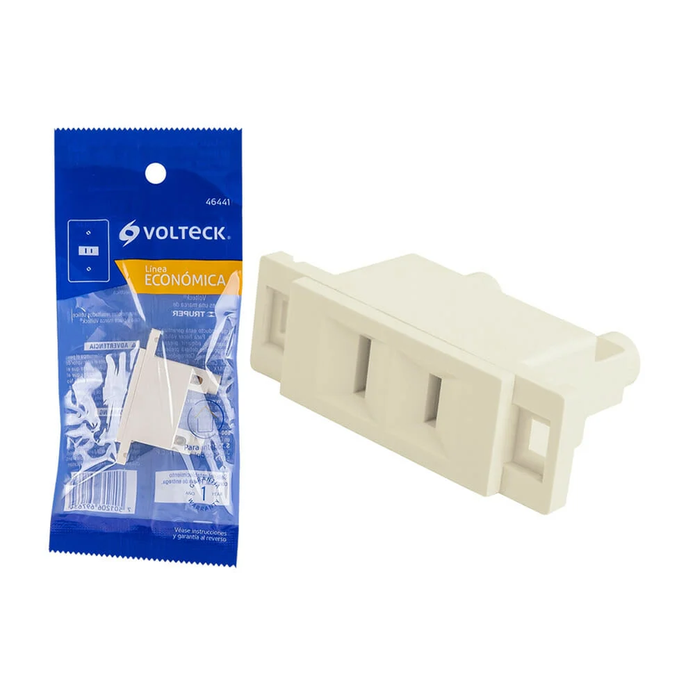 Contacto volteck línea económica sin tierra / 46441
