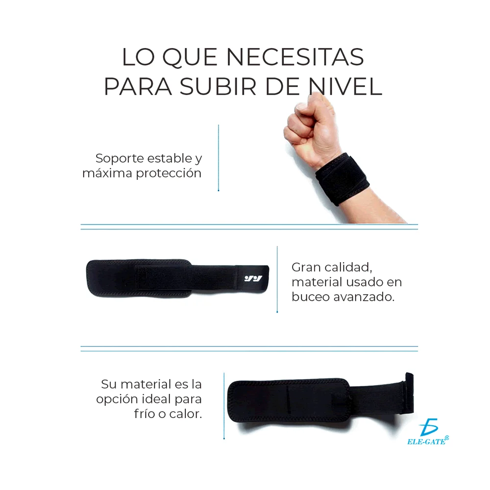1pza Muñequera para entrenamiento y pre...