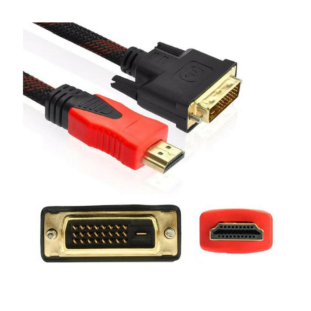 Cable 1.5mt con entrada dvi y hdmi / dv1-01