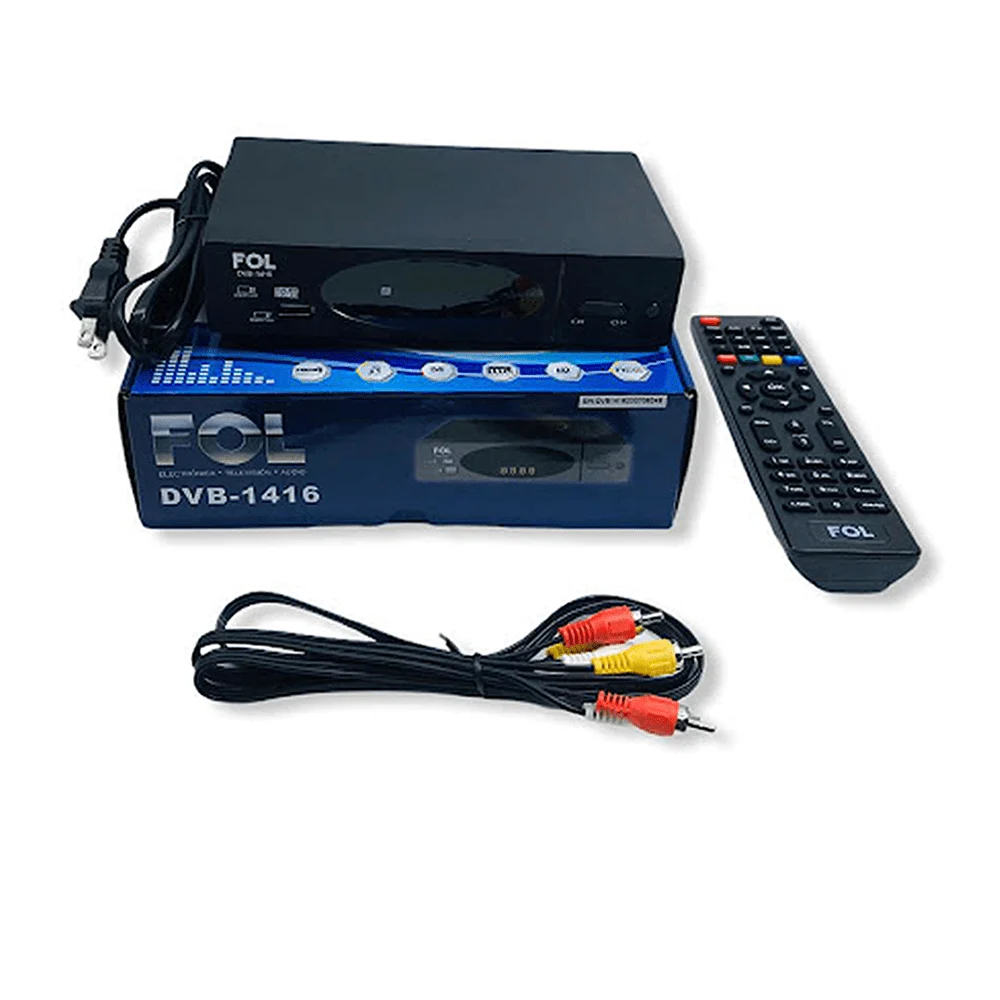 Decodificador convertidor de tv digital a canales hd fol-1416 / dvb-1416