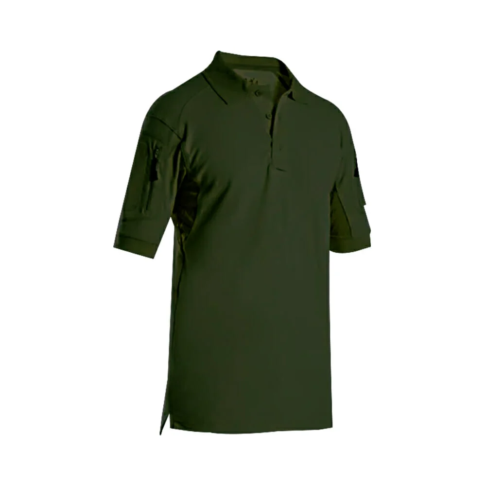 Playera tipo polo con cierres y velcros,...