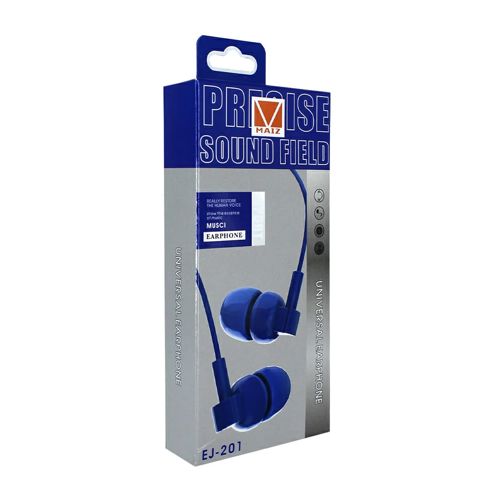 Audífonos alámbricos sport, variedad de colores ej-201