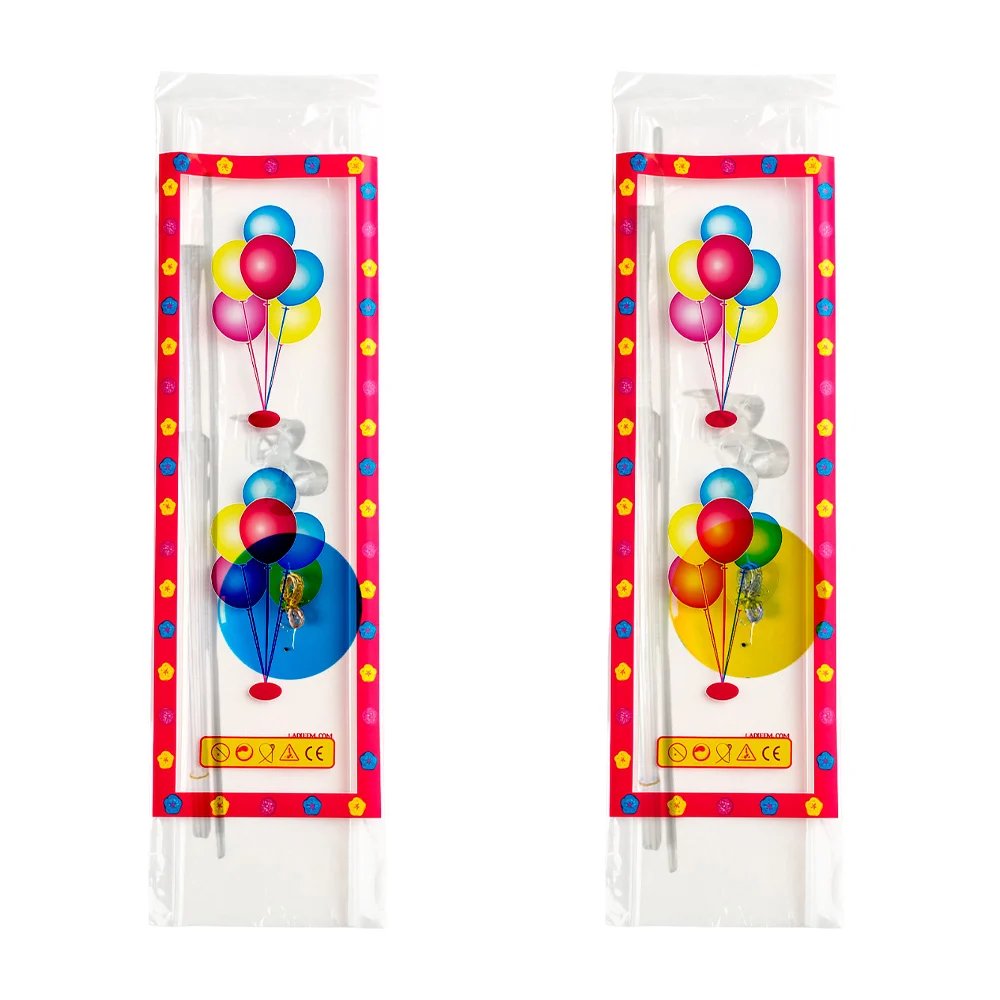 Base porta globos con 7 soportes y tira de luz, color surtido / eg-785