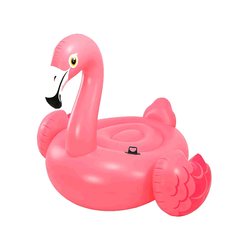 Camastro inflable con diseño de flamingo  2.18m x 2.11m x 1.36m / 56288eu