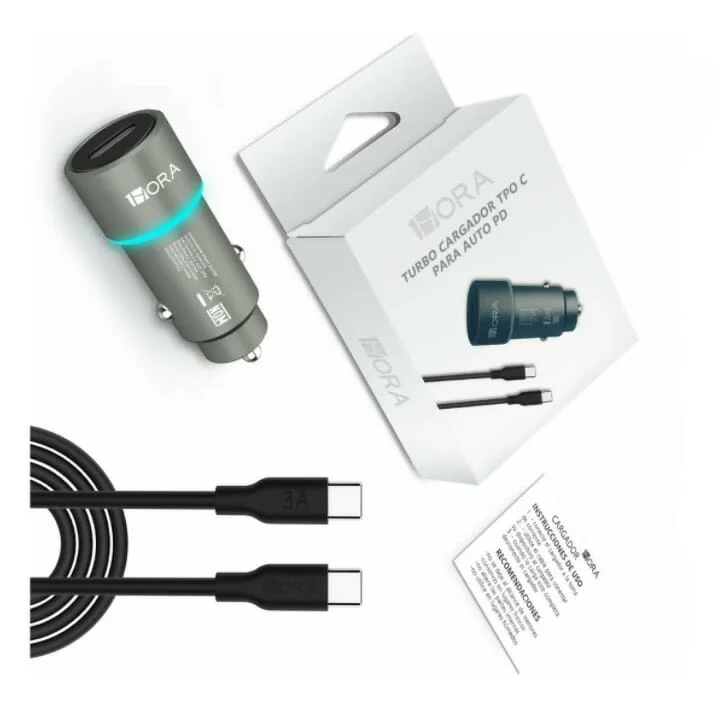 Turbo cargador 1hora con plug usb y cabl...