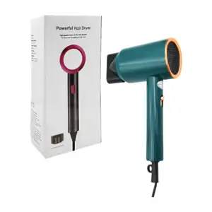 Secadora de cabello profesional con ajuste de velocidad y boquilla de…