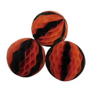 1pza Bola de papel de china decorativa con colores para halloween / g…