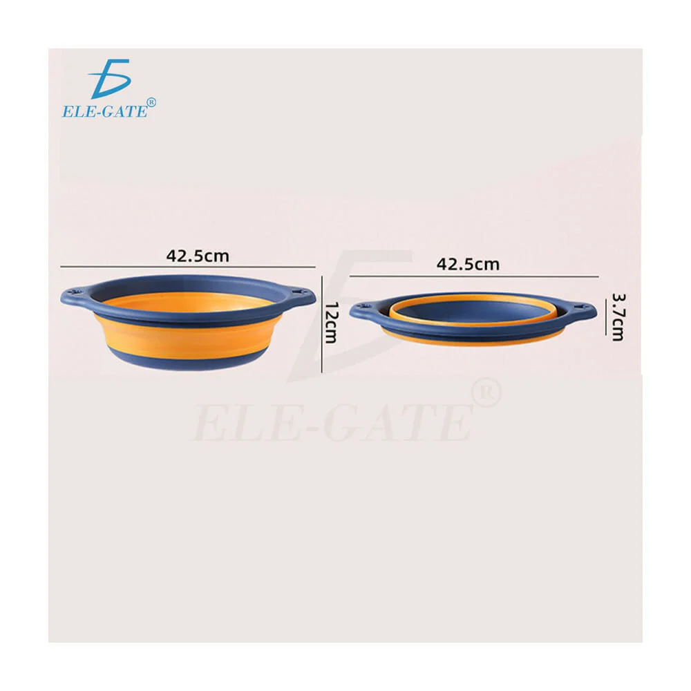 1pza Plato grande plegable multifunciona...