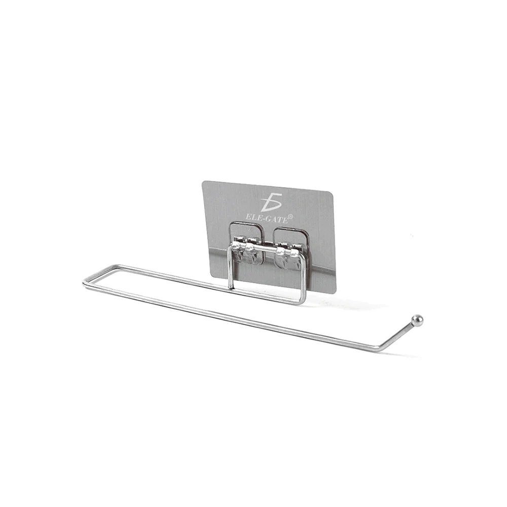 Porta rollo cromado adhesivo multiusos 27cm hog.99