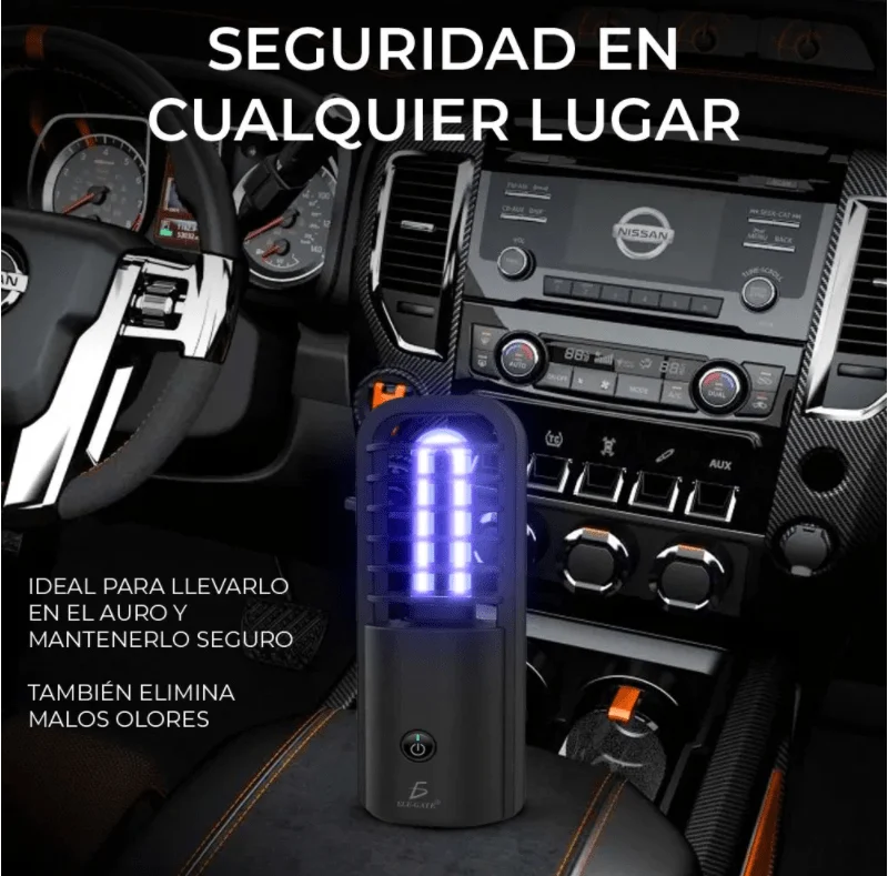 lámpara esterilizadora uv auto