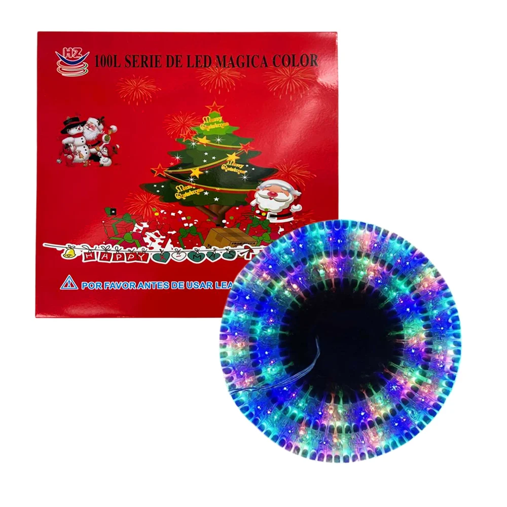 Serie 100 luces navideñas de 5 metros e...