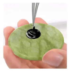 1pza Piedra jade para adhesivo de pestañas pe-53 / R657 / piedra faci…