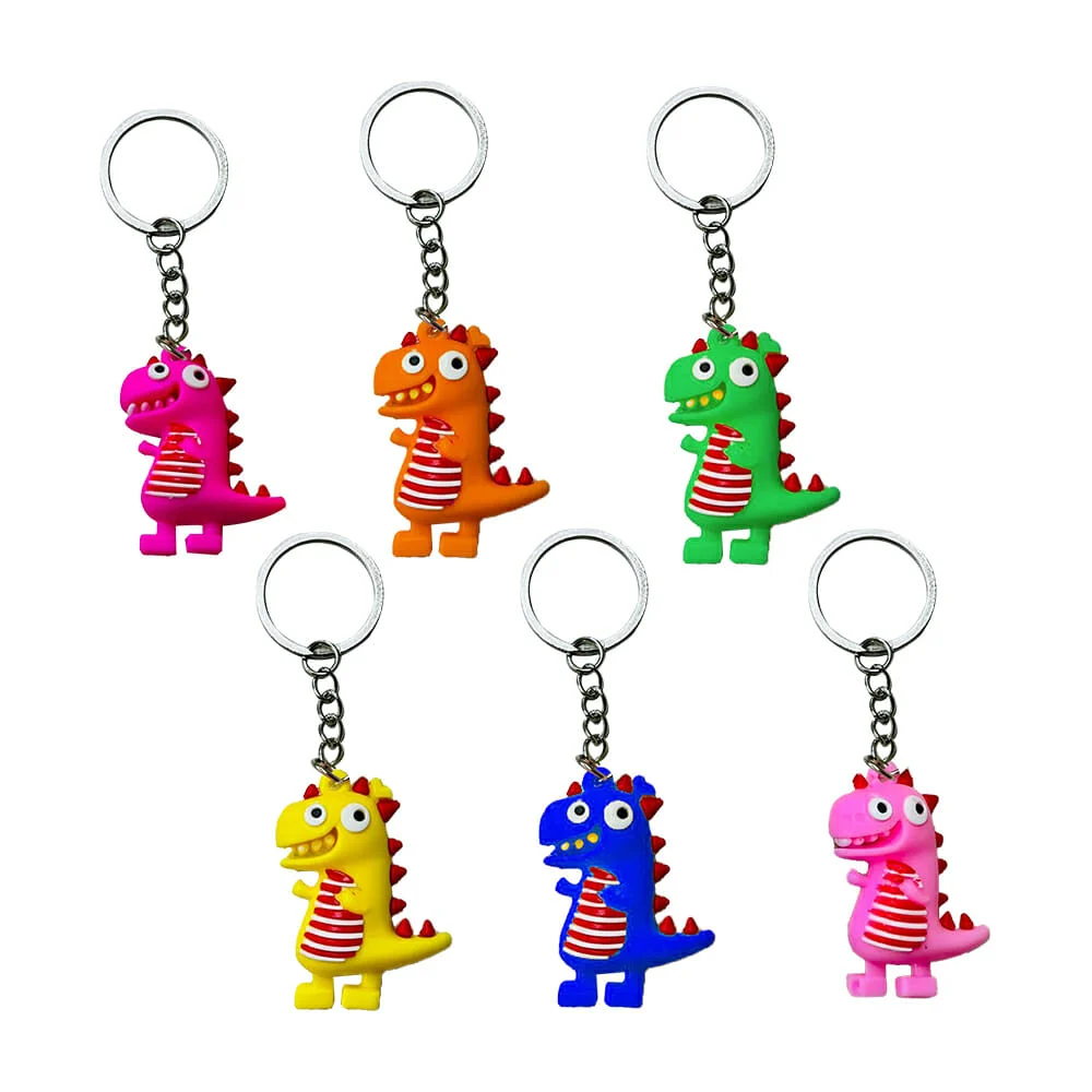 1pza Llavero dinosaurio, varios colores jc06-lykl