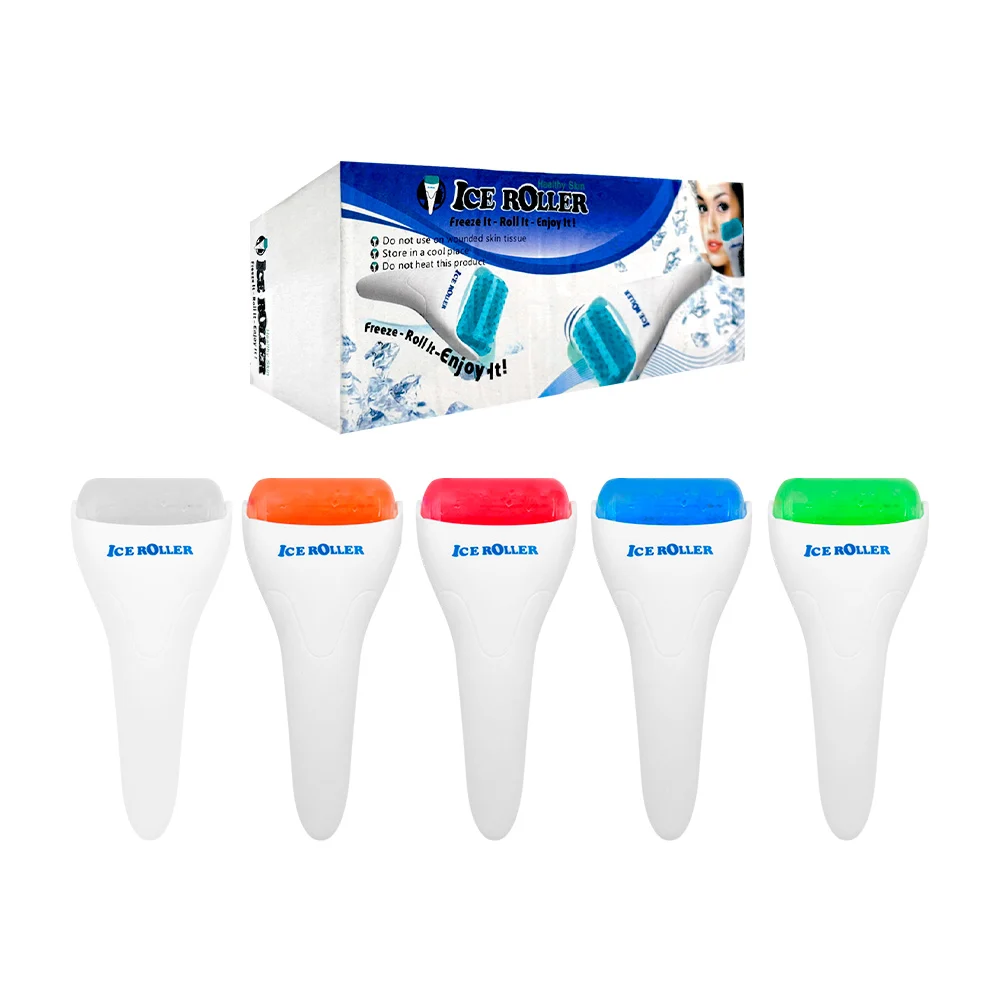 Rodillo ice roller de hielo para masaje facial o corporal / ice roller / 10330 / md-11 / jgx-8042 / ice-roller-mix