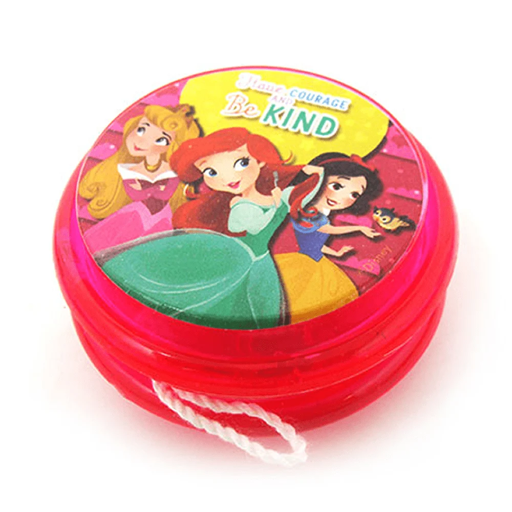 1pza Juguete / yoyo con luz y diseño de princesas / jpr7-y4
