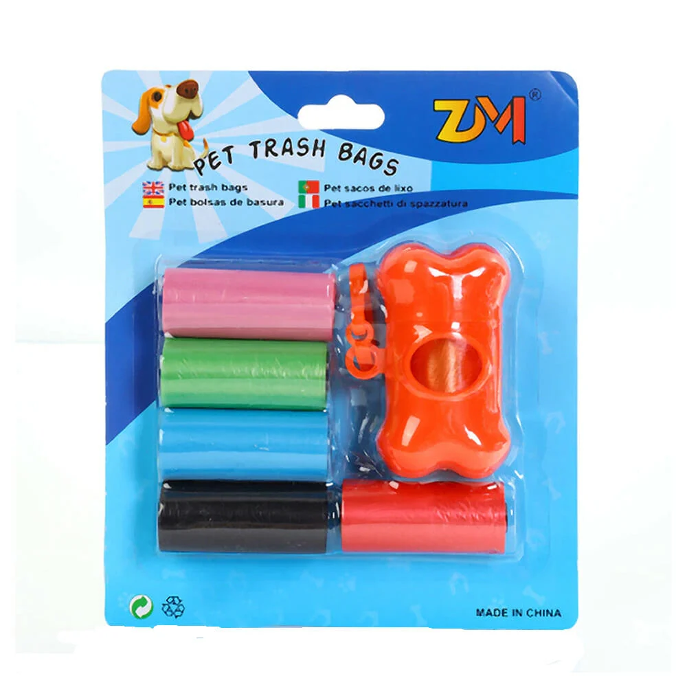 Blíster con 5 bolsas pequeñas para rec...