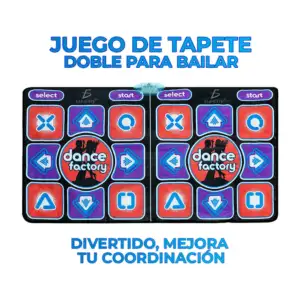Tapete / alfombra doble alámbrica de baile y juegos / jug.32b2208