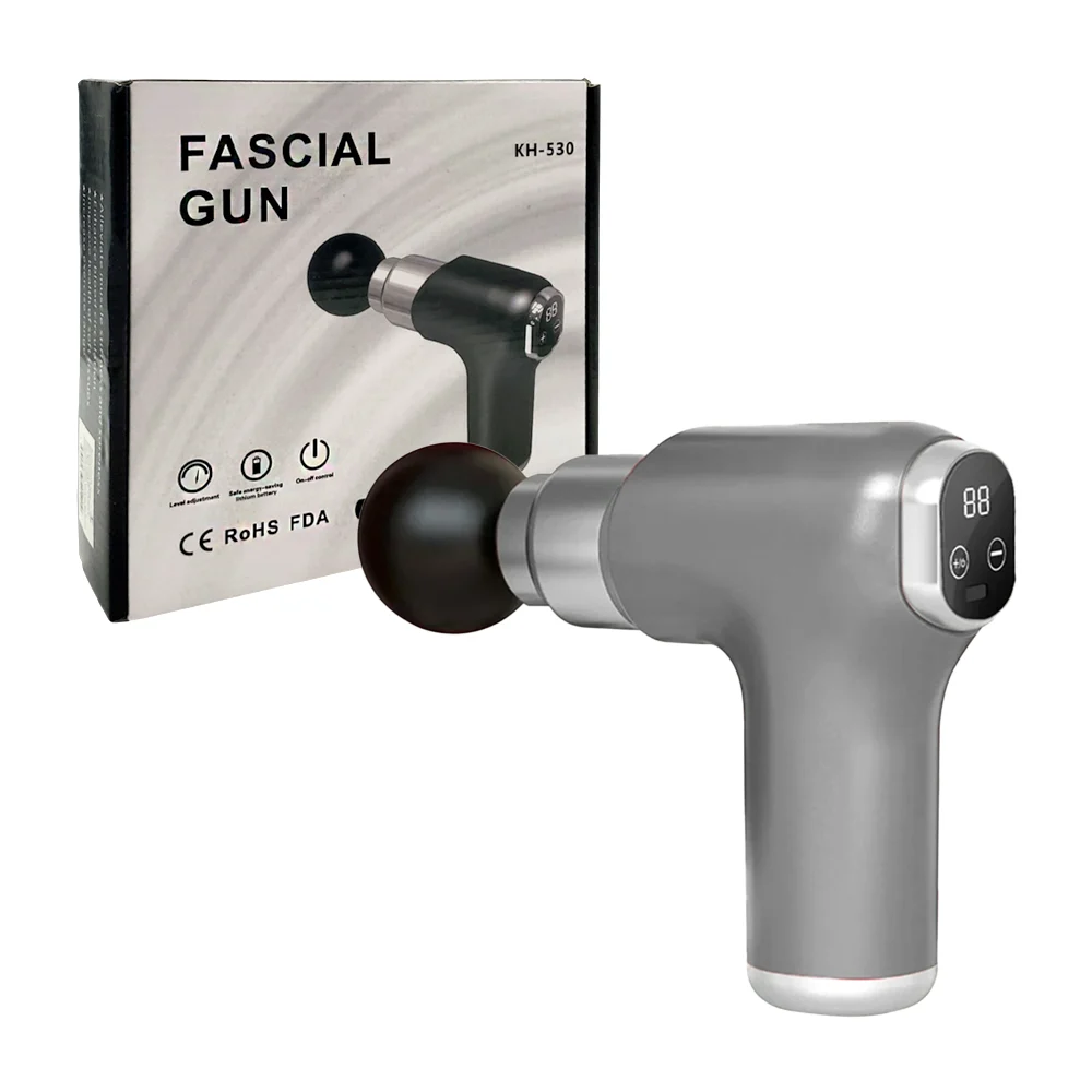 Pistola facial recargable, con cuatro ca...