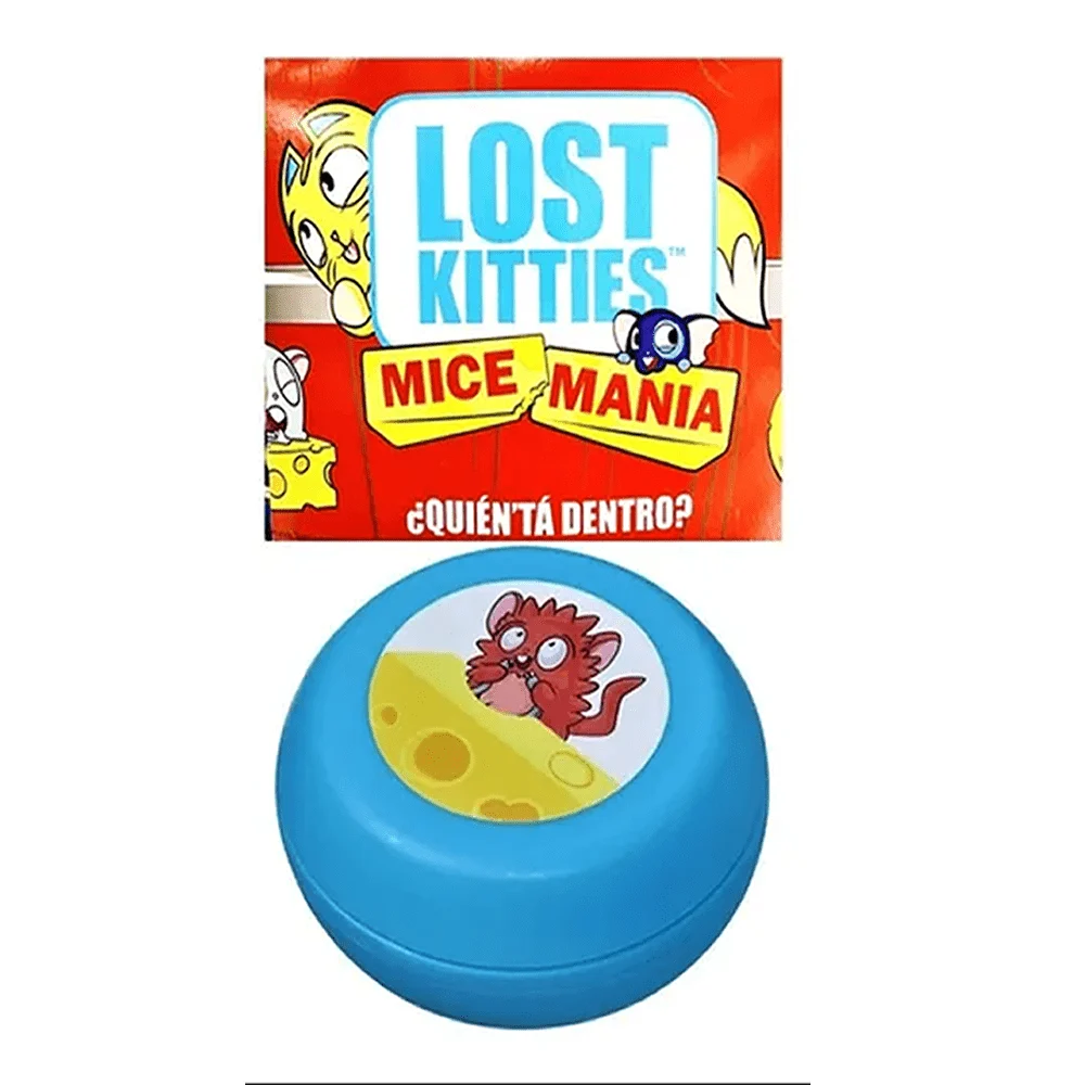 Masa moldeable y ratón lost kitties/ nice mania c-029a