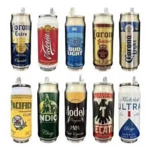 Termo de aluminio con diseño de cerveza