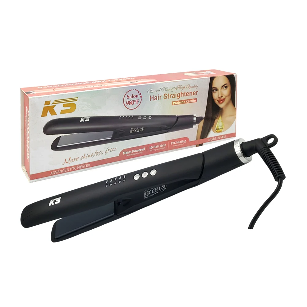 Plancha para el cabello, 5 temperaturas,...
