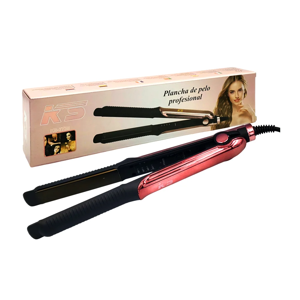 Plancha para el cabello, 4 temperaturas,...