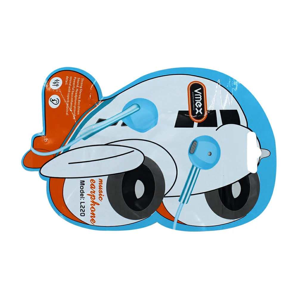Auriculares vmex tipo earphones con cont...