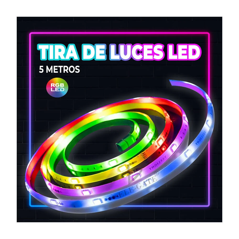 Tira led rgb de 5 metros con 150 leds / ...