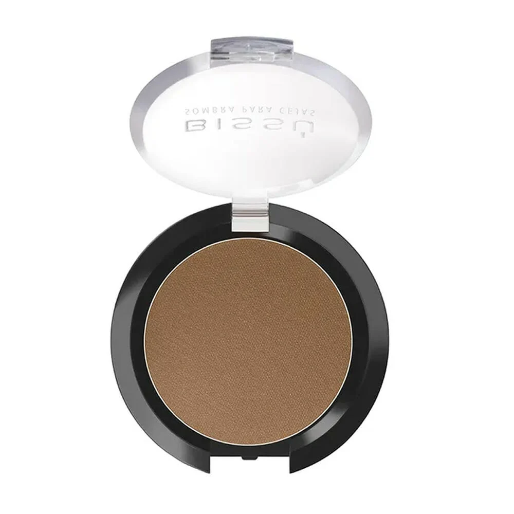 1pza Sombra para ceja individual compacta bissú 2.5g en tono 01-lenteja